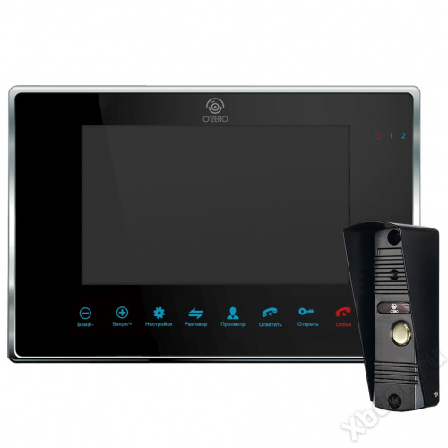 O'ZERO VD-071M (Black)+ADS-700 (Black) вид спереди