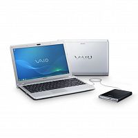 Sony VAIO VPC-Y21M1R Silver + внешний DVD-RW