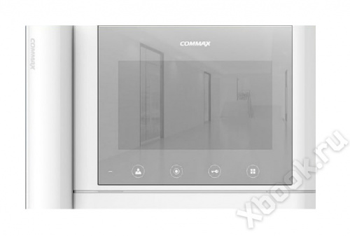 Commax CDV-70MH(Mirror) белый вид спереди