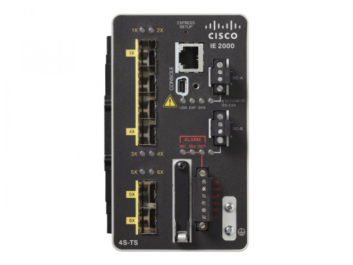 Cisco 6638 IE-2000-4S-TS-G-B вид спереди