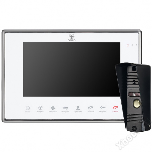 O'ZERO VD-071M (White)+ADS-700 (Black) вид спереди